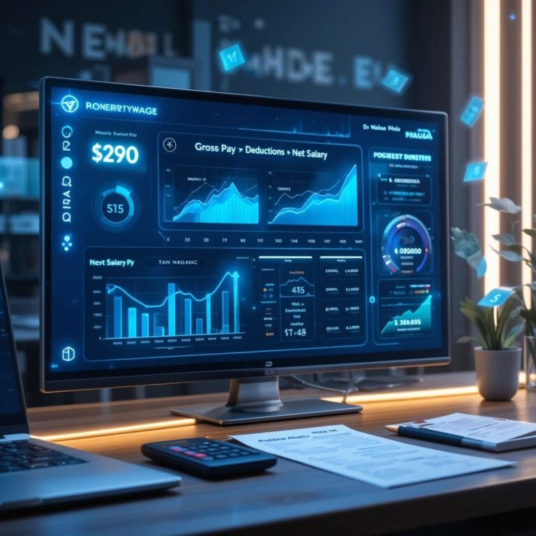 Calculate Annual Income, Net Pay, and Salary After Tax