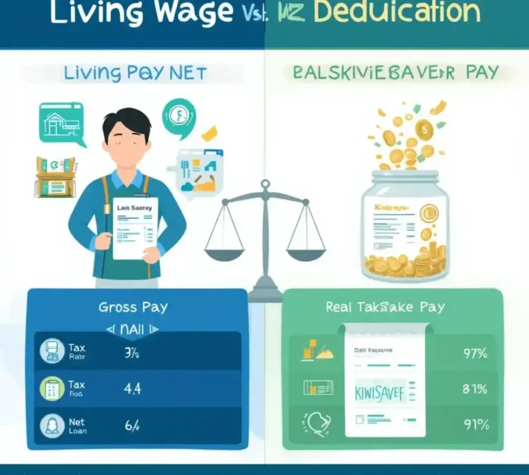 Living Wage NZ vs KiwiSaver Deduction Know Your Real Pay